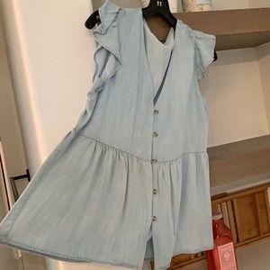 Sanctuary Chambray Top